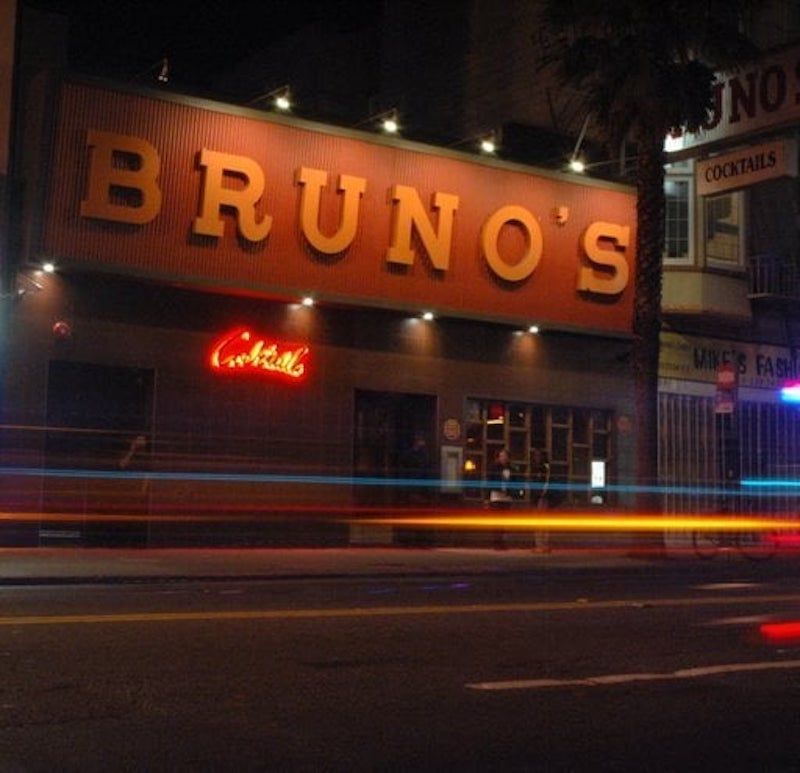 exterior of Bruno’s back in 2009