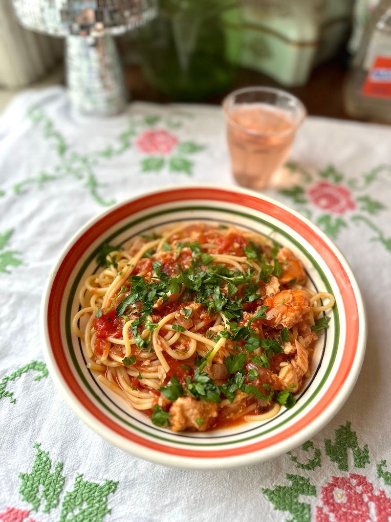 tuna and tomato pasta