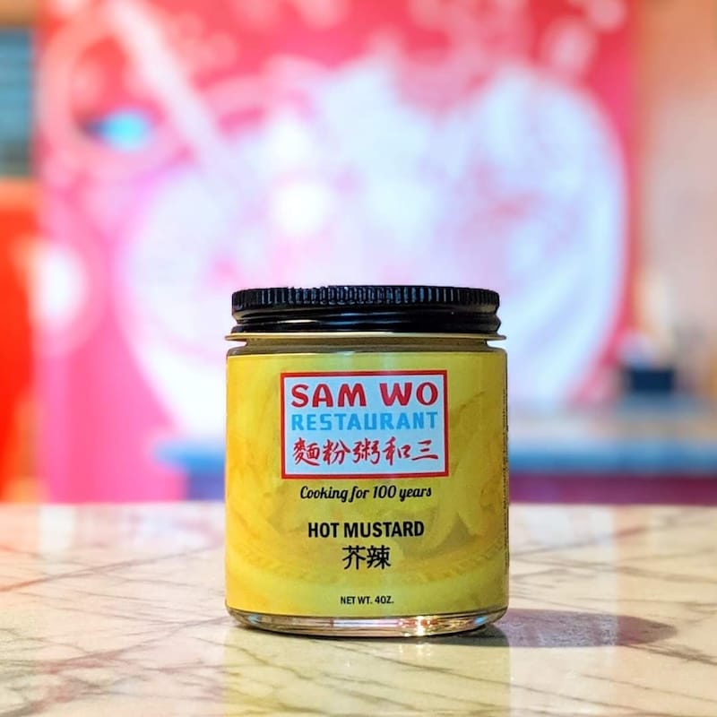 Sam Wo Restaurant Hot Mustard
