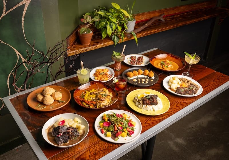 A spread of dishes at the upcoming Boto Restaurant and Bar. Photo courtesy of Boto.