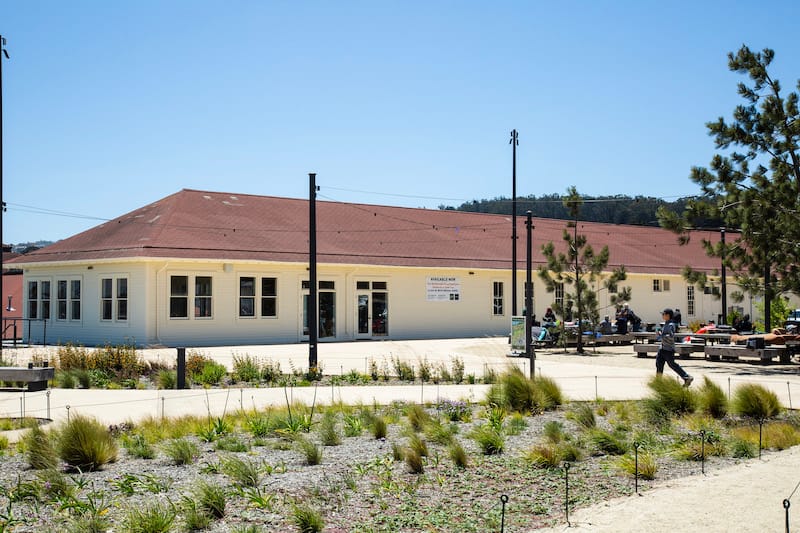 201 Halleck will become home to Presidio Tunnel Tops’ largest food and beverage project. Photo: ⓒ Nate Israel.