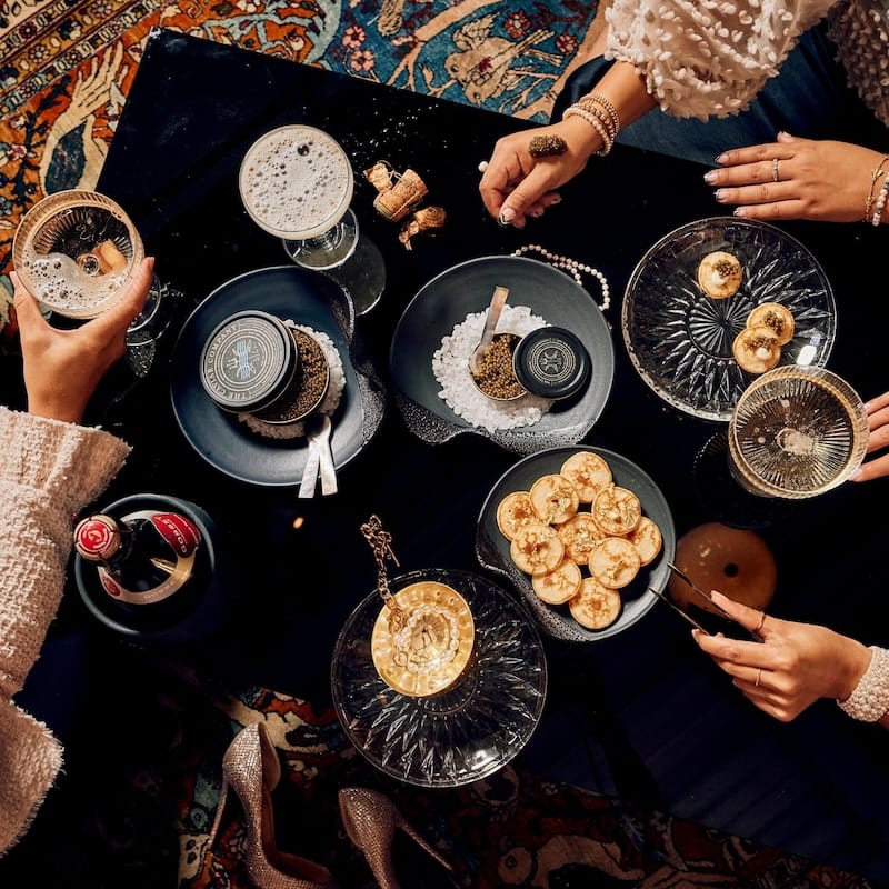 National Caviar Day is July 20th and The Caviar Co. is ready for you (you can even enjoy a caviar set at home with Partytrick). Photo courtesy of The Caviar Co. via Facebook.