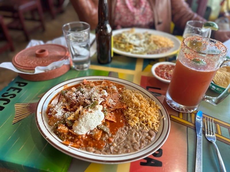 Chilaquiles Veronica at SanJalisco in the Mission. Photo: © tablehopper.com.