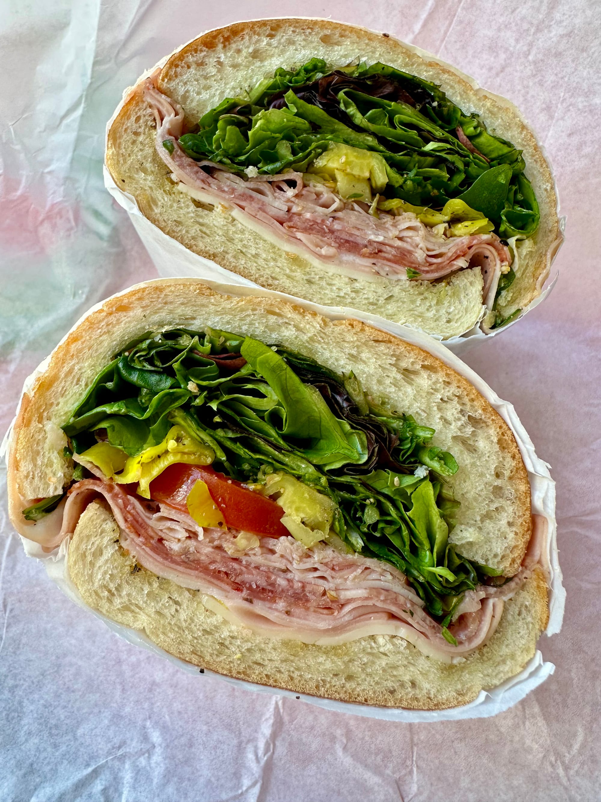 One of Limoncello’s well-made deli sandwiches: the Sicilian. Photo: © tablehopper.com.