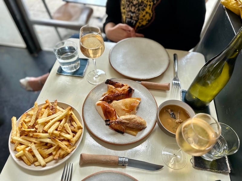 Book your reservation for the dream poulet frites lunch in October at The Morris. Photo: © tablehopper.com.