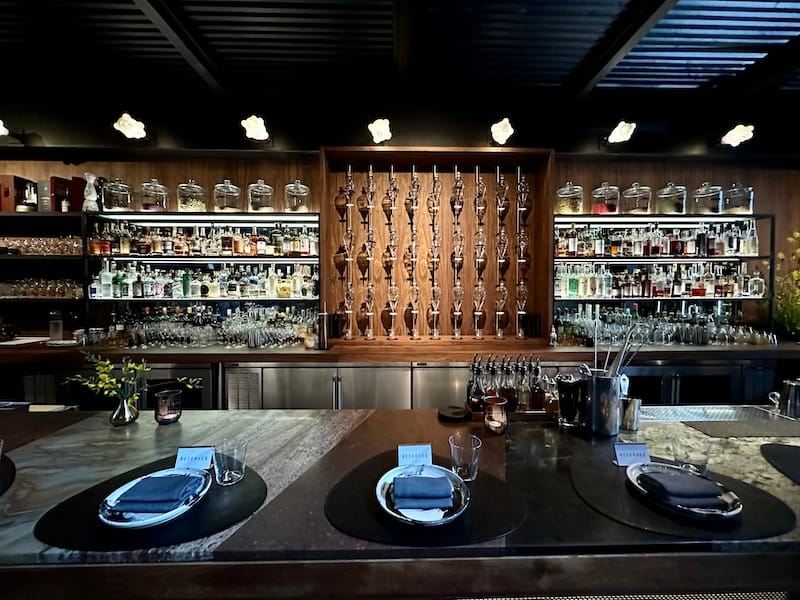 The wildly impressive bar at Aphotic. Photo: © tablehopper.com.