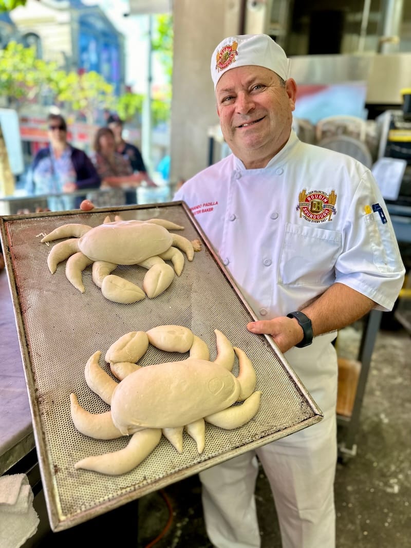 Boudin Bakery’s Master Baker Fernando Padilla is going to teach one lucky winner how to make a sourdough critter! Photo: © tablehopper.com.