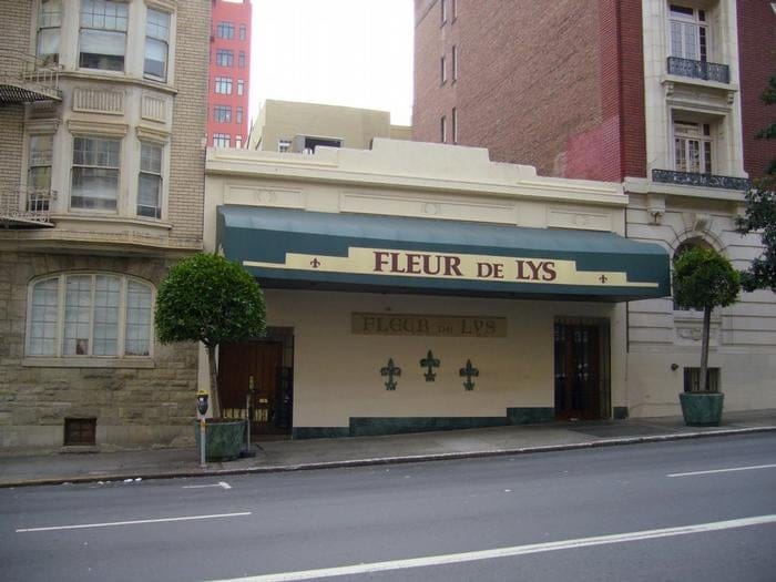 The exterior of Fleur de Lys (back in 2007). Yelp photo by Tomo Toro E.T.