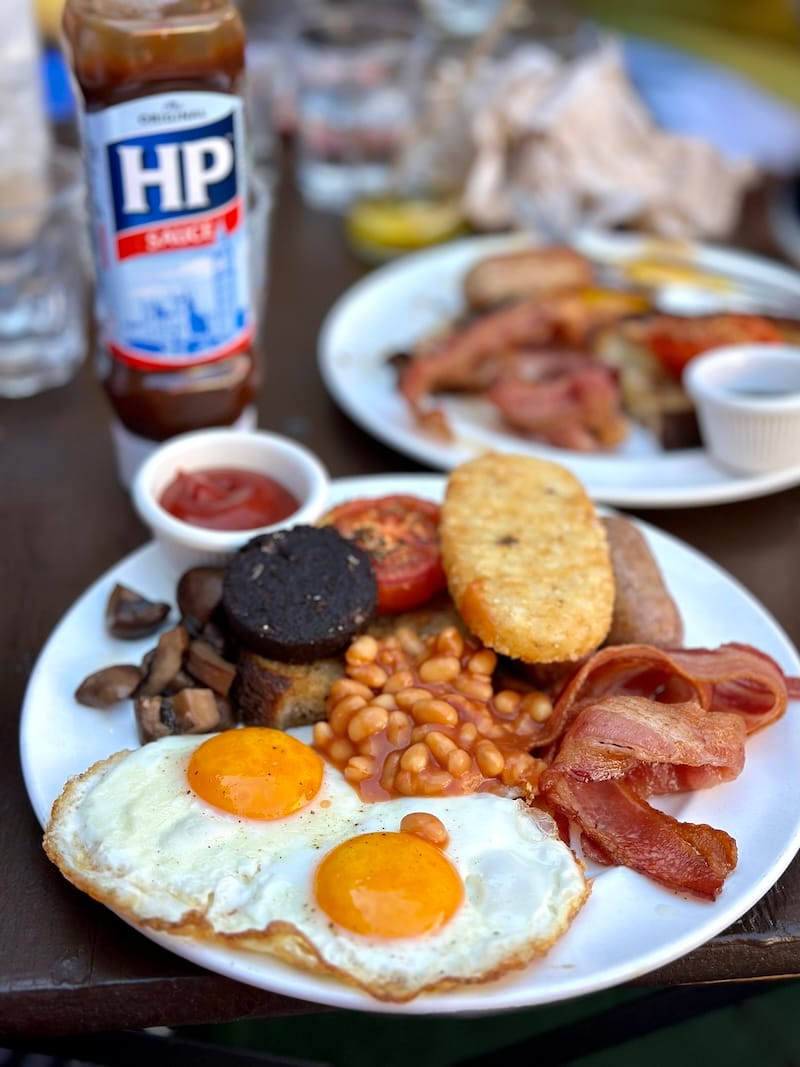 Bangers and Bangers at Casements Bar on Sunday afternoon. Photo: © tablehopper.com.