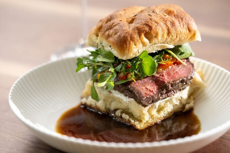 Ribeye French dip. Photo: Gamma Nine Photography.