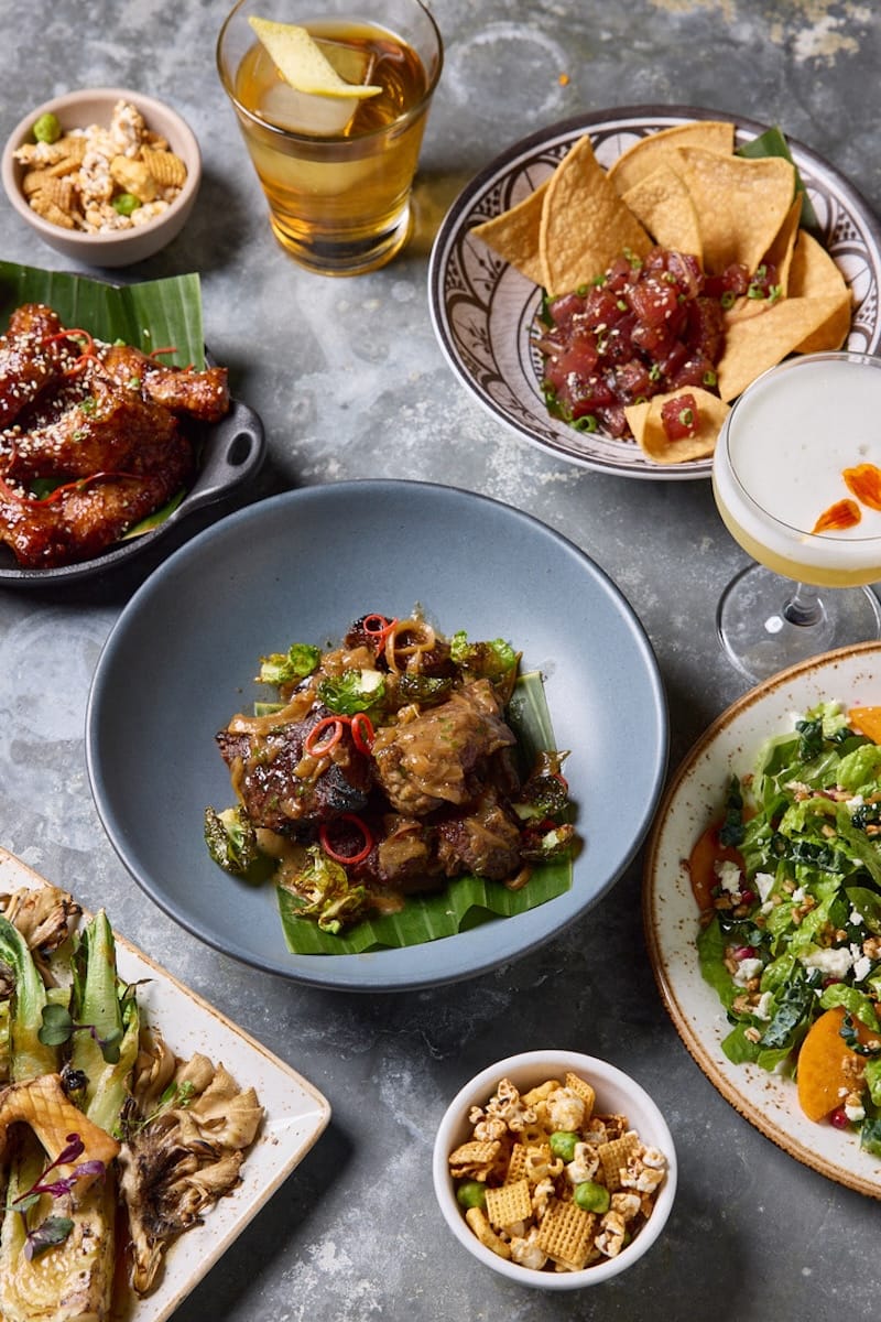 The sixth event in the SFH series features an array of multicultural dishes from chef Toby Shimizu and Fabien Santos. Photo: ⓒ Molly DeCoudreaux.