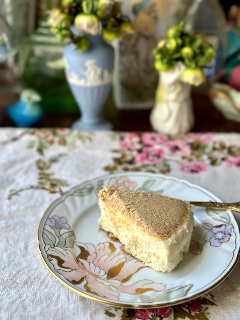 The incomparable soufflé-like texture of a Zanze’s cheesecake. Photo: © tablehopper.com.