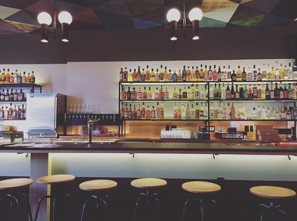 A small section of the long bar at Junior. Instagram photo via @juniorbarsf.