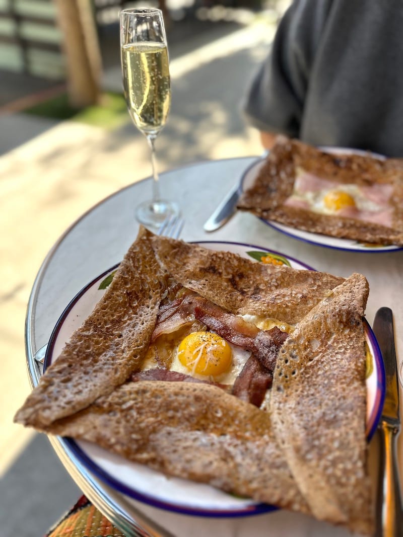 Fortunately, La Sarrasine’s delicious galettes will remain on the menu at the new La Chaumière. Photo: © tablehopper.com.