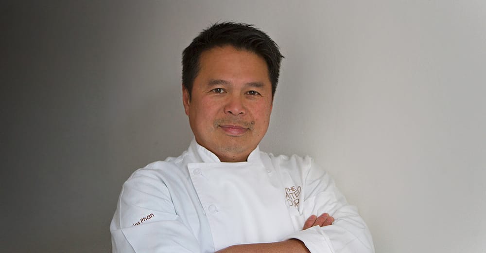 Charles Phan circa 2012; photo via the Slanted Door website.