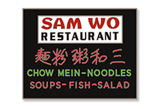 Now is a good time to get the Sam Wo pin from Neon Speaks.