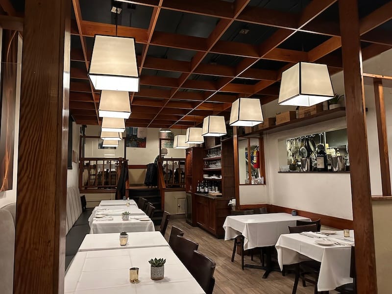 The current interior of Ristorante Milano. Photo: © tablehopper.com.