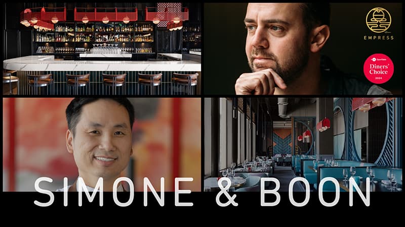 Enter to win two seats at the bar for the sold-out Simone x Boon cocktail dinner! 