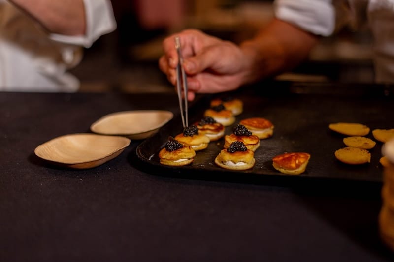 Enjoy an evening of bites from talented Bay Area chefs. Photo courtesy of JBF.