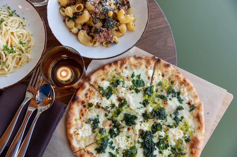 Piccino’s pizza (and pastas) are always a good idea. Photo: Matthew Stewart/juicypear.co. 