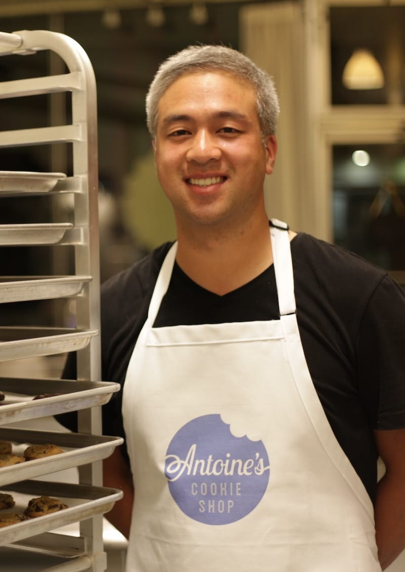 Antoine Tang of Antoine’s Cookie Shop. Photo courtesy of Antoine Tang.