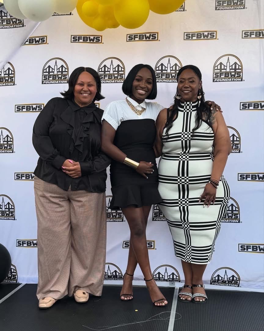 The founders of SF Black Wall Street and Nineteen21: Gwen Brown, Kenya Boddie-Austin, and Tinisch Hollins. Photo courtesy of Nineteen21.