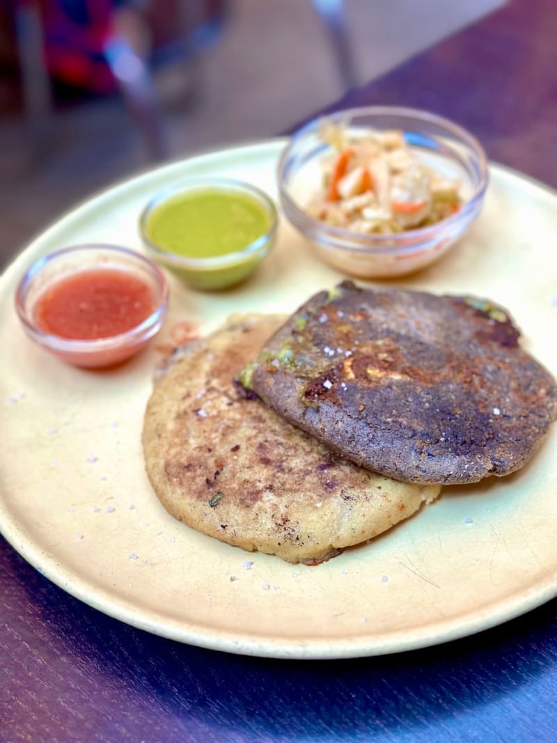 Thankfully, one of the next-level pupusas at Popoca will be on their special menu for Oakland Restaurant Week. Photo: © tablehopper.com.