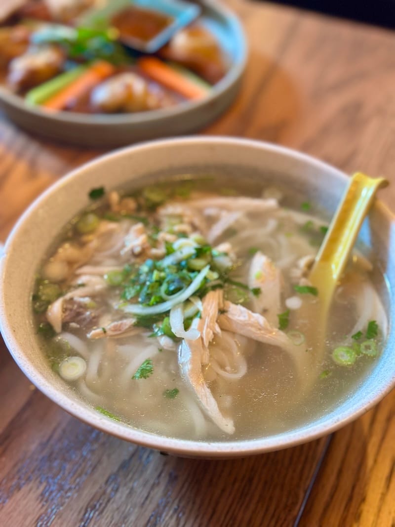 Hello, old friend. Turtle Tower’s trademark phở gà. Photo: © tablehopper.com.